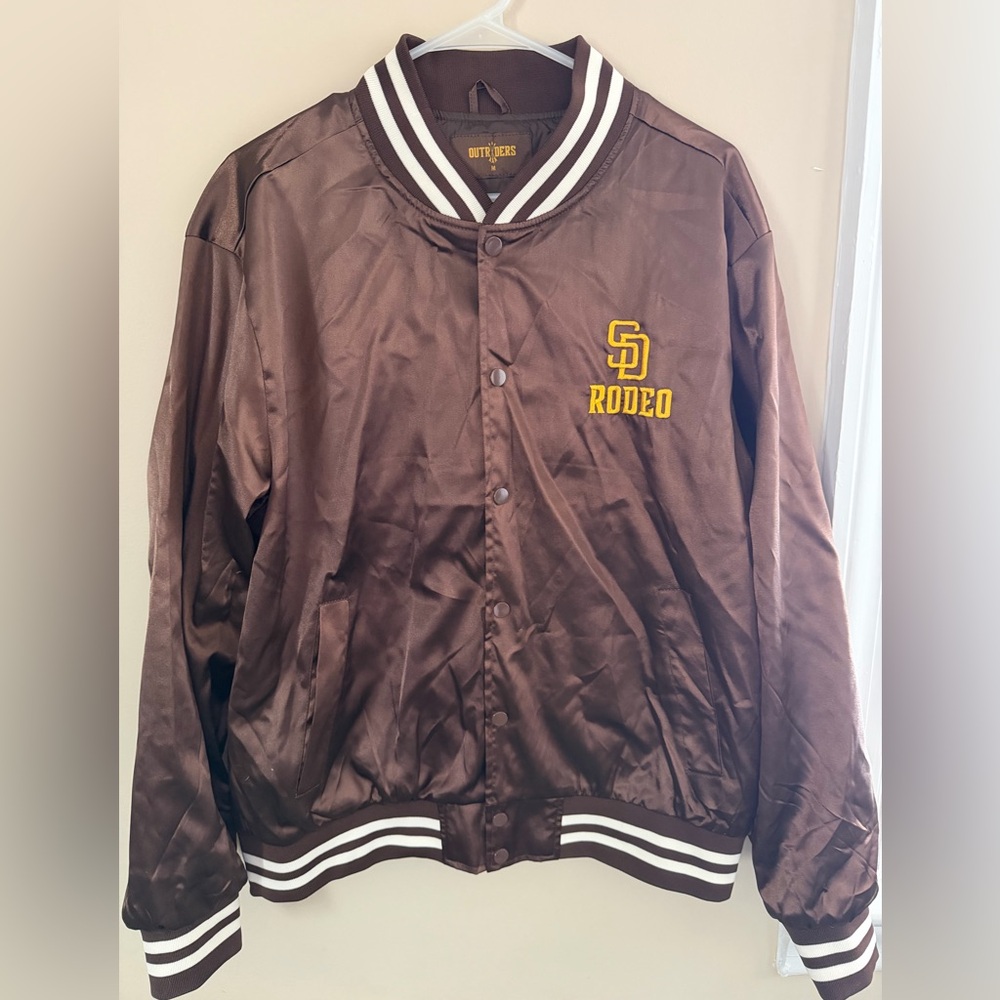 Riders by Lee Brown and White Striped Jacket